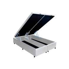 Imagem de Cama Box Bau King Universal Courano White 186X198x35 Costa Rica