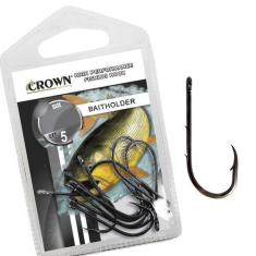 Imagem de Anzol Crown Baitholder Black Nº 12/0 - 5 Peças