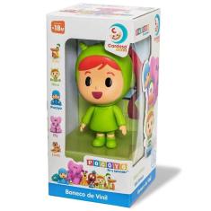 Imagem de Boneco Nina Turma Pocoyo Brinquedo Infantil Em Vinil Macio Cardoso Toys