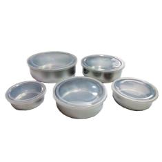 Imagem de Jogo Conjunto De Potes Herméticos Inox 5 Peças Steel Ware