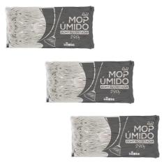 Imagem de Kit com 3 Refis para Mop Úmido 290g Ponta Cortada Nobre