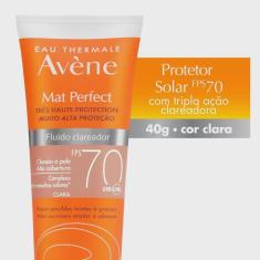 Imagem de Protetor solar avene mat perfect fluido clareador cor clara fps 70 40G