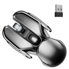 Imagem de Mouse De Ferro Sem Fio Para Pc - Direção Da Roda