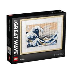 Imagem de Lego Art Hokusai Quadro A Grande Onda 1810 Pçs 31208 - Lego