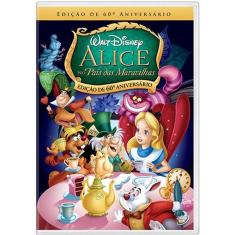 Imagem de DVD Alice No País Das Maravilhas Edição De 60º Aniversário