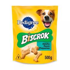 Imagem de Biscoito Pedigree Biscrok Mini para Cães Adultos de Raças Pequenas 500GR