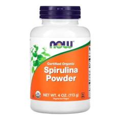 Imagem de Spirulina em Pó Now Foods 113g Orgânico Importado