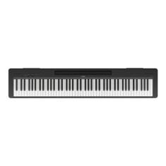 Imagem de Piano Digital P 143B Preto 88 Teclas Sensitivas Com Fonte e Pedal Yamaha
