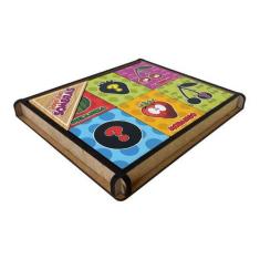 Imagem de Jogo Das Sombras Frutas Brinquedo Educativo Pedagógico Mdf - Maninho B