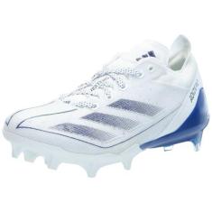 Imagem de adidas Chuteira masculina Adizero Electric American Football, branco/time azul royal/branco, 39