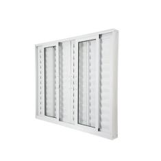 Imagem de Janela Veneziana Abertura Central 6 Folhas Vidro Liso 100x150cm Premiu