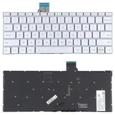 Imagem de For Xiaomi Mi Notebook Air 12.5 US Version Keyboard with Backlight (Silver)