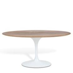 Imagem de Mesa Saarinen Oval Imbuia 180x100cm - Base 