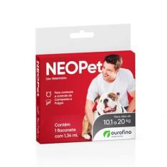 Imagem de Antipulgas e Carrapatos Neopet 1,34ml Cães 10,1 a 20Kg Ourofino