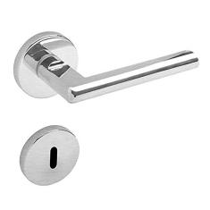Imagem de Conjunto Fechadura 521 Interna Cromado Acetinado