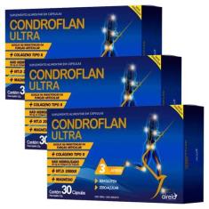 Imagem de 3X Condroflan Ultra Airela Colágeno Magnésio Vit D C/ 30Un