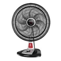 Imagem de Ventilador De Mesa Mondial Super Turbo 8 Pás Repelente Líquido 140w 40cm Preto E Prata Vtx-40-8p-rl - 127v