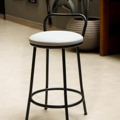 Imagem de Banqueta de Assento Fixo File 47cm Branco