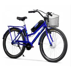 Imagem de Bicicleta Machine Motors Lazer Retrô Lithium Aro 26 Freio V-Brake