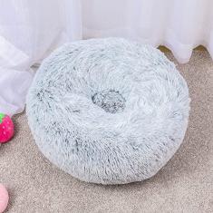 Imagem de Cama para cães de gato, cama para animais de estimação para cães pequenos, camas de almofada para animais de estimação para dormir melhoradas e aconchegantes, antiderrapante lavável à máquina, diâmetro da luz 28 cm