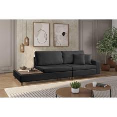 Imagem de Sofá 3 Lugar Paineiras Estofart Grafite