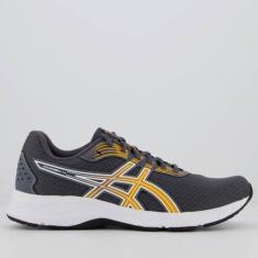 Imagem de Tênis Asics Raiden 4 Cinza e Branco