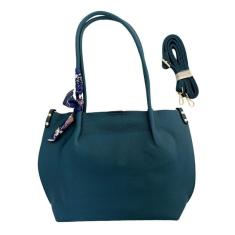 Imagem de Bolsa Borboleta Azul L-2239 Com Bolsa Pequena e Lenço
