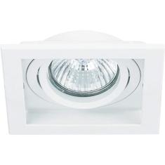 Imagem de Spot Embutir Quadrado Alumínio 3,5Cmx9cm 50W Gu10 Bella Iluminação Bivolt - Caixa Com 5 Unidade - 