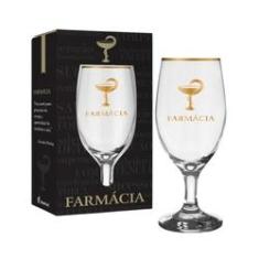 Imagem de Taça Windsor Profissões Farmácia 330Ml Presente Farmacêutico