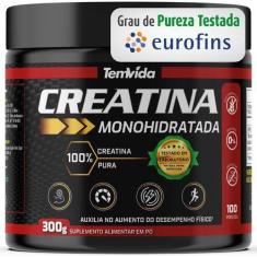 Imagem de Creatina Monohidratada Pura 300G Natural Tem Vida