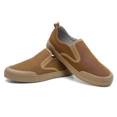 Imagem de Tênis Slip On Masculino Calce Fácil Liso Básico Conforto-Masculino