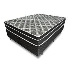 Imagem de Cama Box + Colchão King Relaflex Repousant Mola Ensacada 193X203x21cm