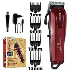 Imagem de Maquininha De Cortar Cabelo Profissional Kemei 2600 Bivolt - Higa