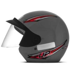 Imagem de Capacete Moto Aberto Com Viseira Mixs Up Feminino Masculino Barato, 56