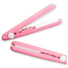 Imagem de Mini Chapinha Prancha Portátil - Bivolt - Rosa - MKB