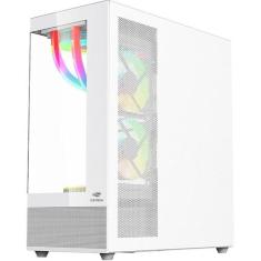 Imagem de Gabinete Gamer C3TECH Aquarius MT-G850 sem FANS Branco