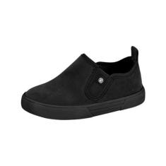 Imagem de Tênis Infantil Baby Masculino Slip On Preto Molekinho 2136.161