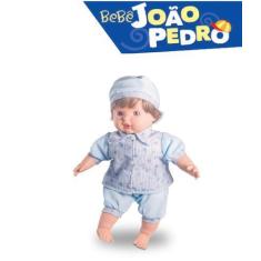 Imagem de Boneca Bebê Menino João Pedro Com Carteirinha De Vacinação - Milk Brin