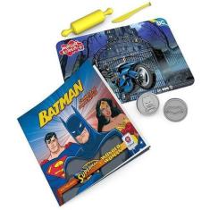 Imagem de Massinha De Modelar Livro Batman Com Massa Estrela
