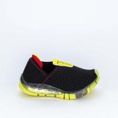 Imagem de Tênis de Led Calce Fácil Kidy Flex Light Marinho-Feminino