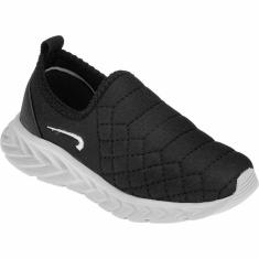 Imagem de Tênis Infantil Masculino Calce Fácil Preto - Club Happy-Masculino