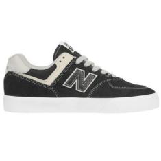 Imagem de Tênis New Balance NB Numeric 574 Vulc Black White-Unissex