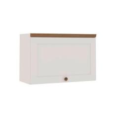 Imagem de Armário Aéreo Cozinha 70cm Iluminata 100% Mdf 1 Porta Basculante Branc