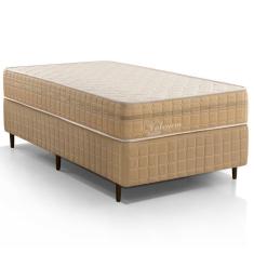 Imagem de Colchão Casal Valencia Euro Pillow One Face Molas Ensacadas Individualmente 100x24x200 Bege