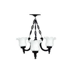 Imagem de Lustre Colonial De Teto Atlanta Com Corrente Em Alumínio