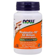Imagem de PROBIOTIC-10 50 BILLION Probiótico (50 VCAPS) Now Foods