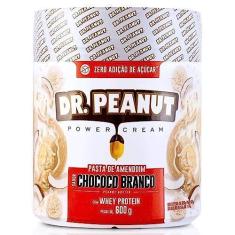 Imagem de Pasta de Amendoim Dr Peanut 600g Sabor Chococo Branco