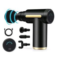 Imagem de Massageador Elétrico Profissional 6 Velocidades 4 Em 1 Com Display Em