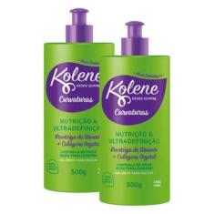 Imagem de Kit Com 2 Gel Creme Para Pentear Kolene Curvaturas 500ml