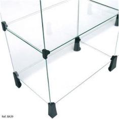 Imagem de Balcão de Atendimento Modulado em Vidro - 8,50 x 1,00 x 0,40